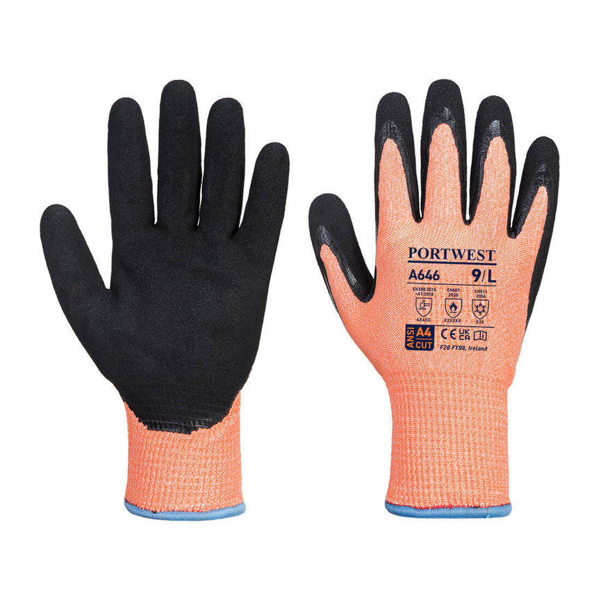 Guante Portwest de Nitrilo Vis-Tex Winter Cut D13