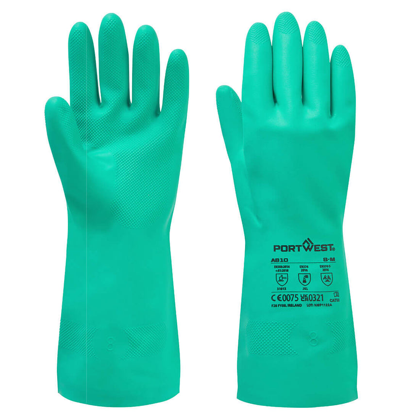 Guante Portwest químico Nitrosafe