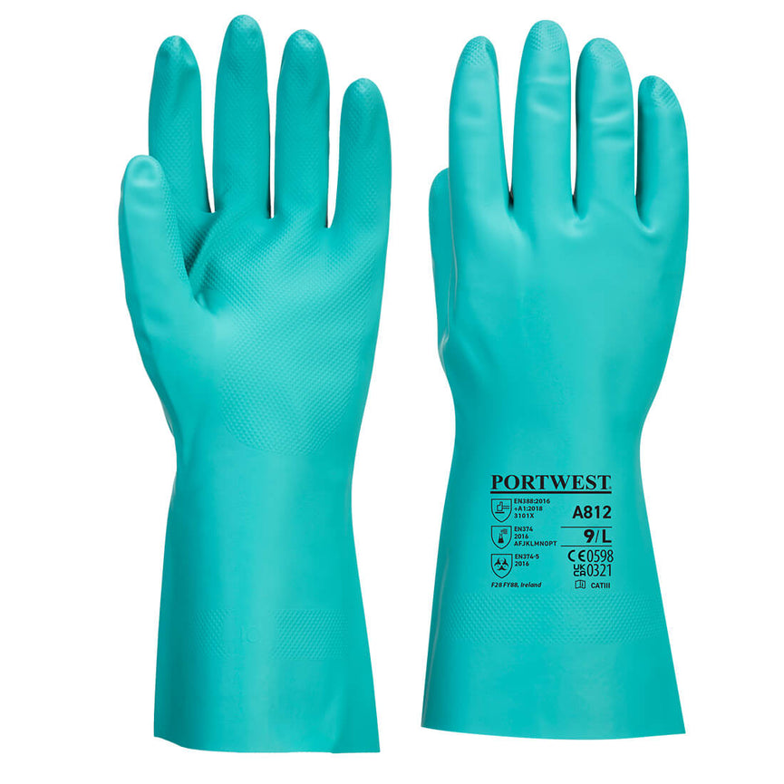 Guante Portwest químico Nitrosafe Plus