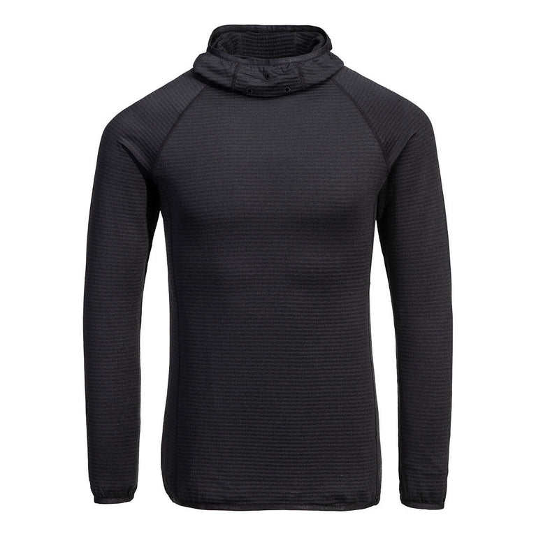 Camiseta de forro polar Waffle con capucha Portwest