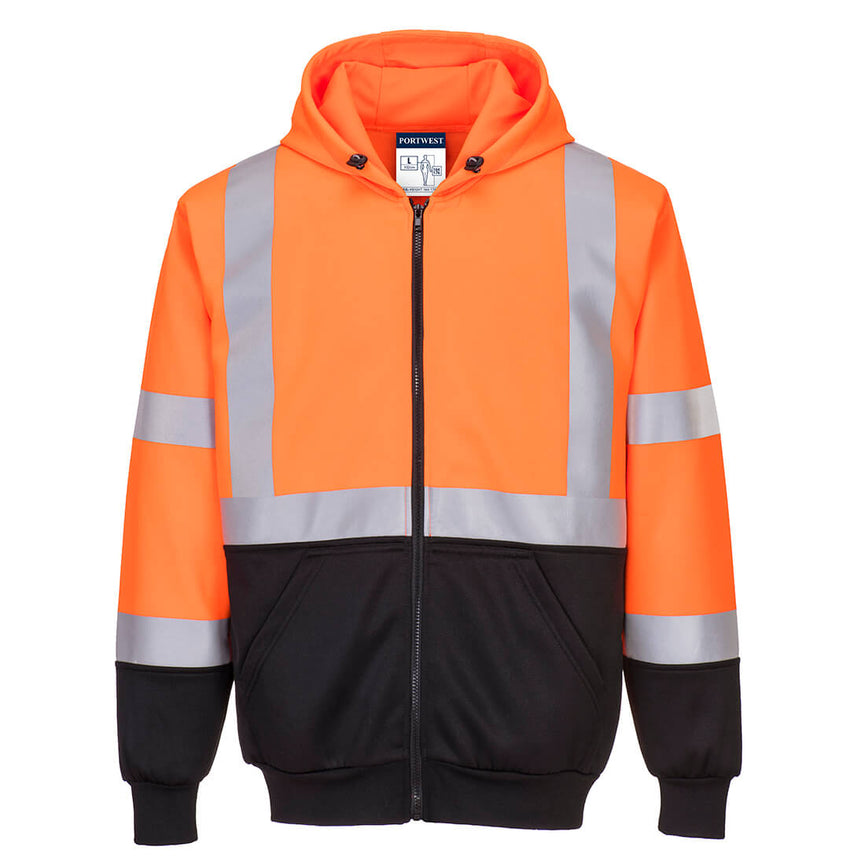 Sudadera de alta visibilidad bicolor
