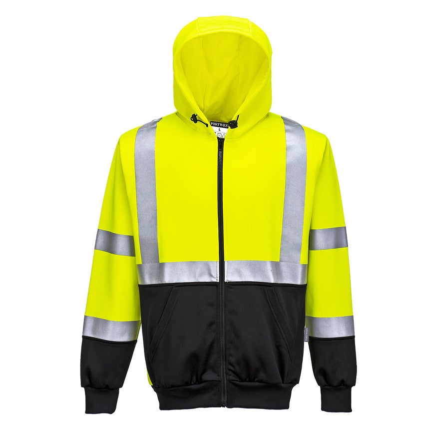 Sudadera de alta visibilidad bicolor