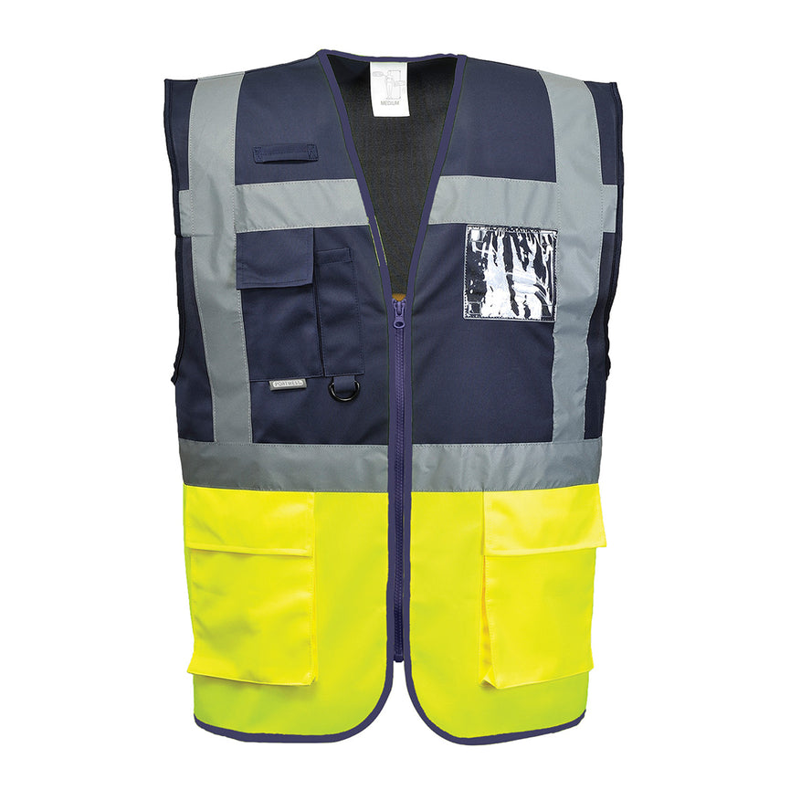 Chaleco Portwest de alta visibilidad Paris Contrast Executive