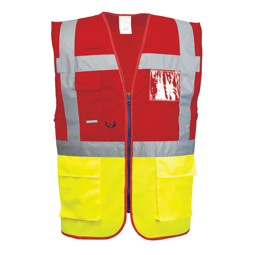 Chaleco Portwest de alta visibilidad Paris Contrast Executive