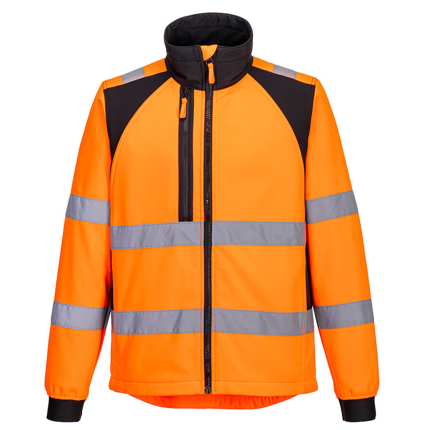 Softshell Portwest de alta visibilidad WX2 Eco (2 capas)