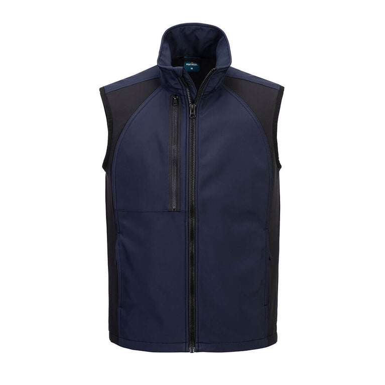 Chaleco Portwest softshell WX2 Eco (2 capas)