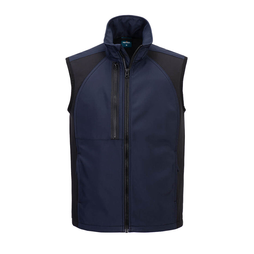 Chaleco Portwest softshell WX2 Eco (2 capas)