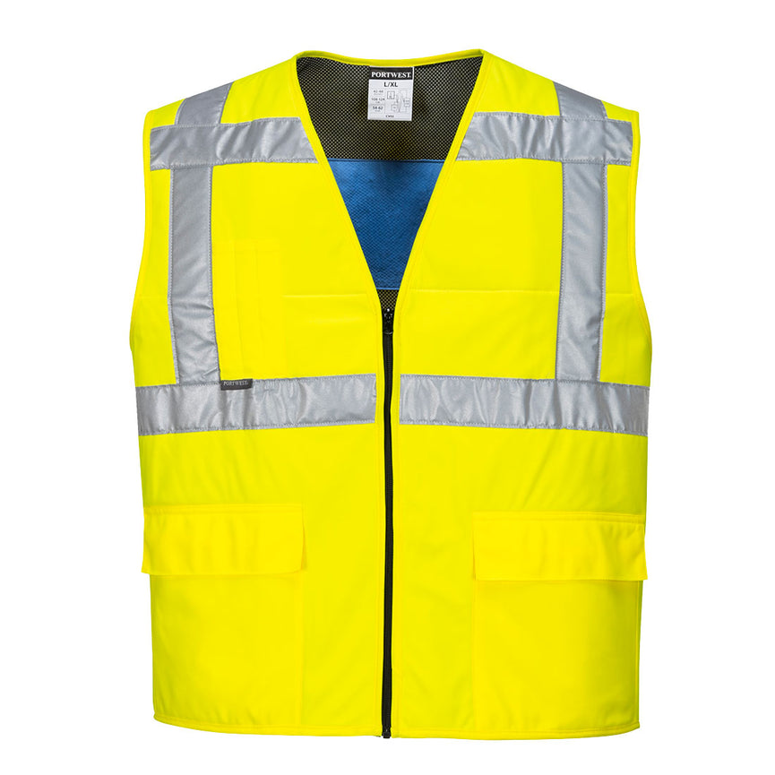 Chaleco Portwest refrescante de alta visibilidad