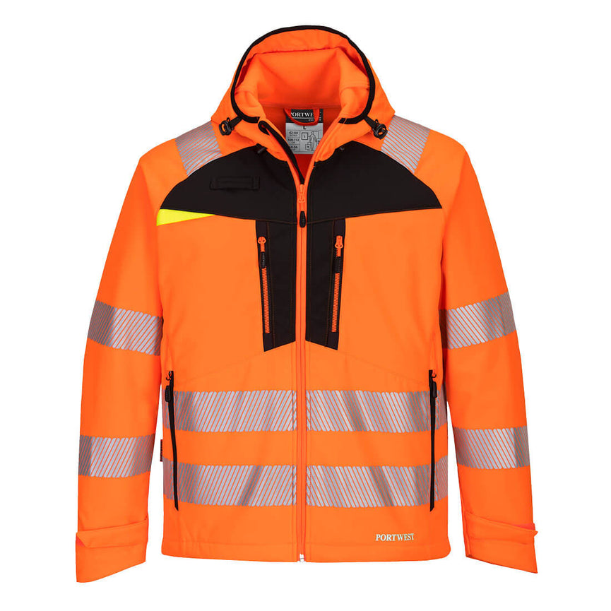 Softshell Portwest de alta visibilidad DX4