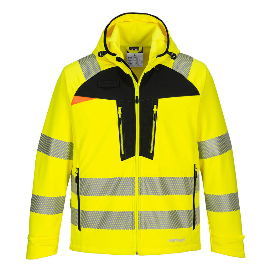 Softshell Portwest de alta visibilidad DX4