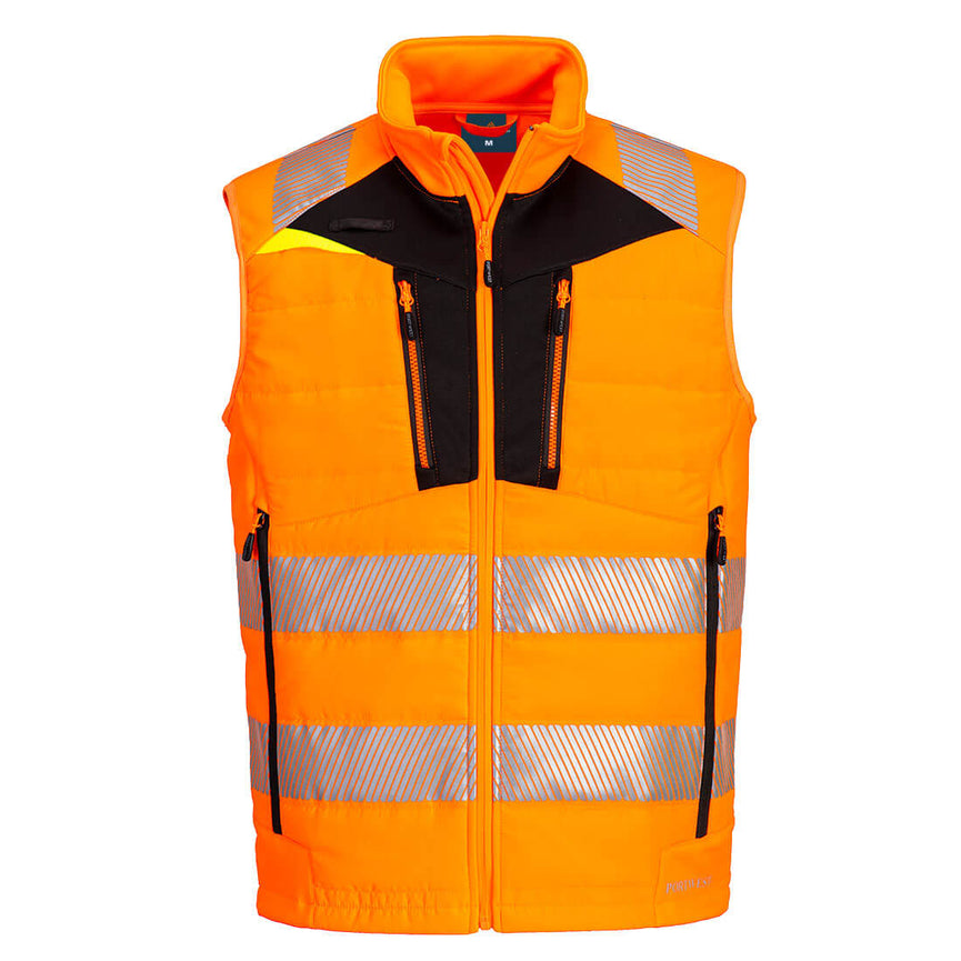 Chaleco Portwest softshell DX4 de alta visibilidad