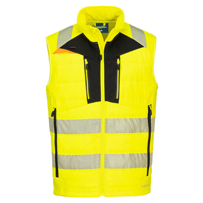 Chaleco Portwest softshell DX4 de alta visibilidad