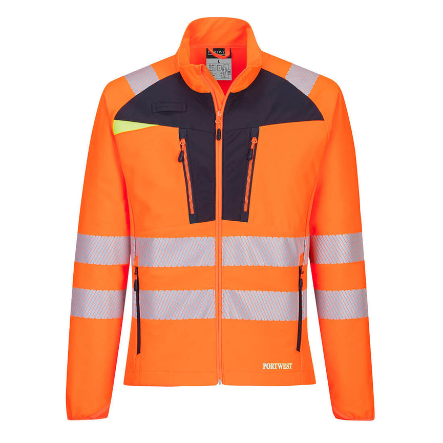 Camiseta Portwest de alta visibilidad Base Layer DX4 con cremallera