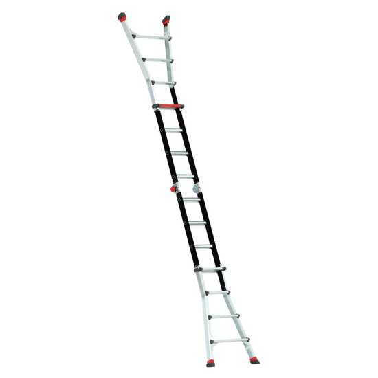 Escalera telescópica Varitrex Tele Pro+ 4x4, ideal para uso profesional, con sistema autobloqueable y máxima estabilidad.
