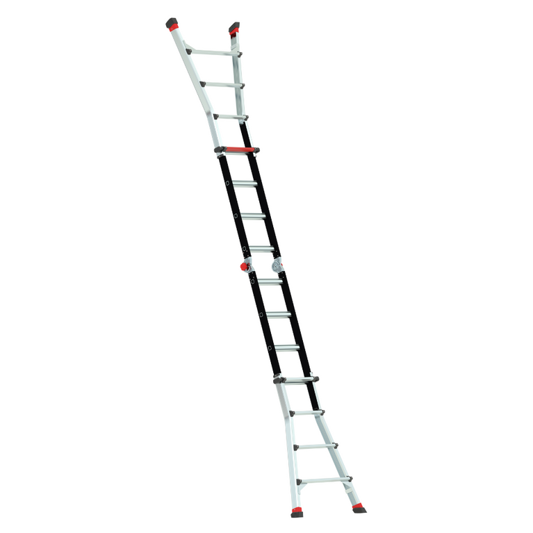 Escalera telescópica Varitrex Tele Pro+ 4x4, ideal para uso profesional, con sistema autobloqueable y máxima estabilidad.
