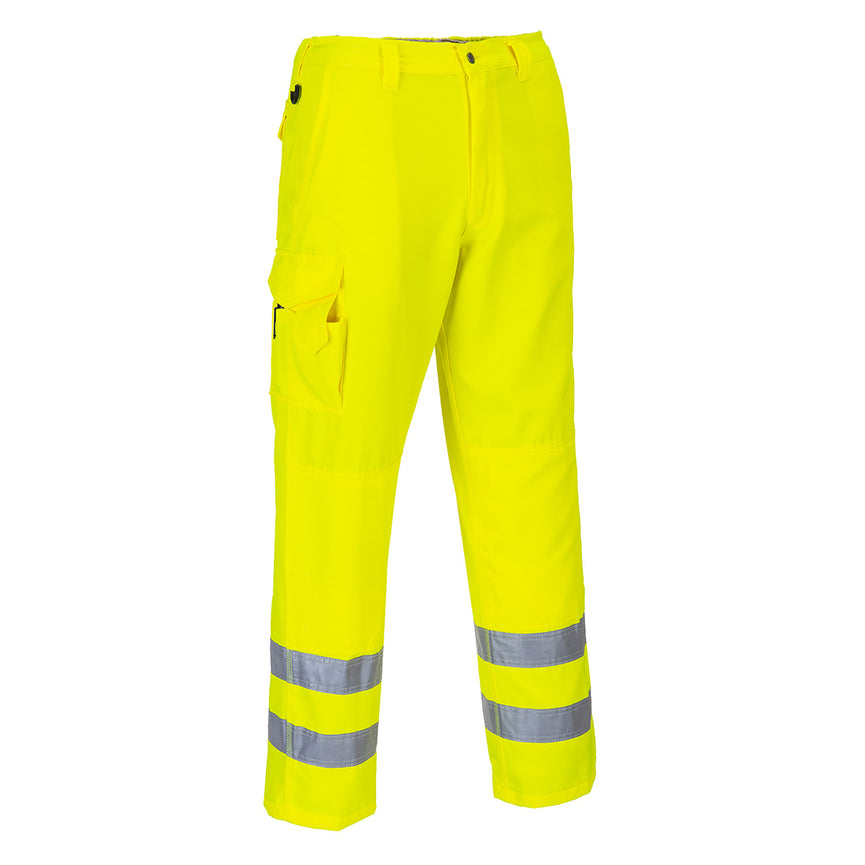 Pantalones Portwest de trabajo de alta visibilidad