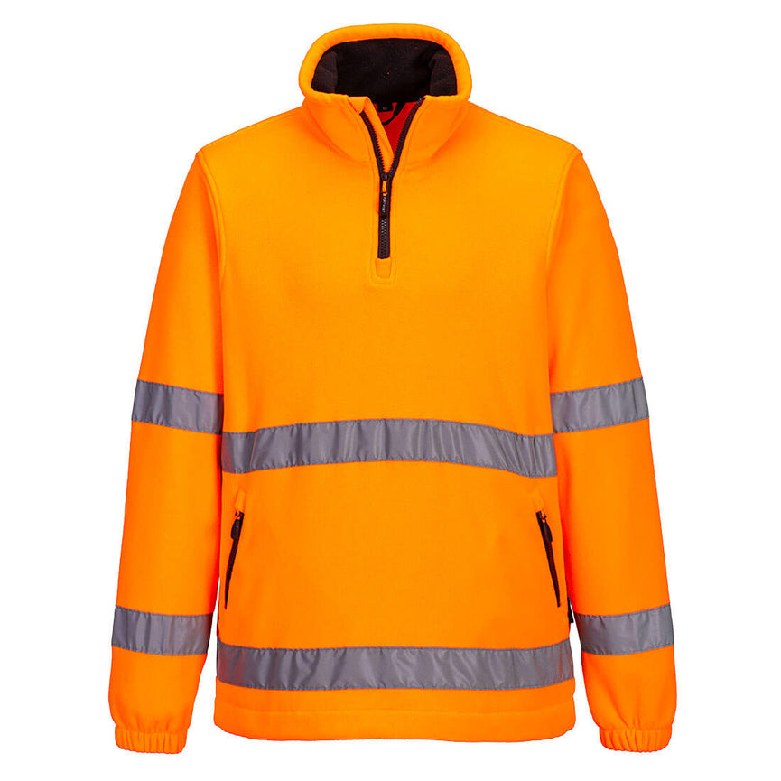 Forro polar Hi-Vis 1/2 Zip Portwest