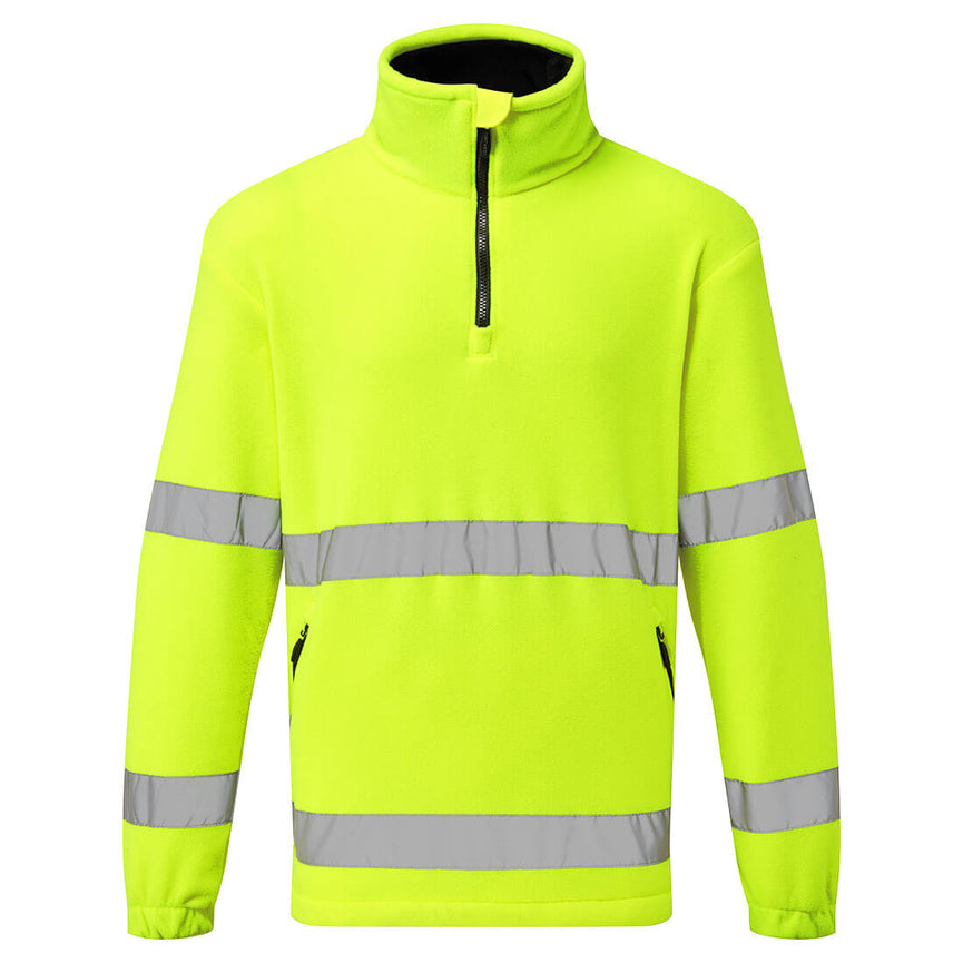 Forro polar Hi-Vis 1/2 Zip Portwest