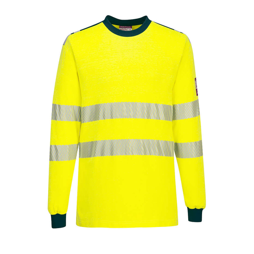 Camiseta Portwest de alta visibilidad WX3 resistente a la llama