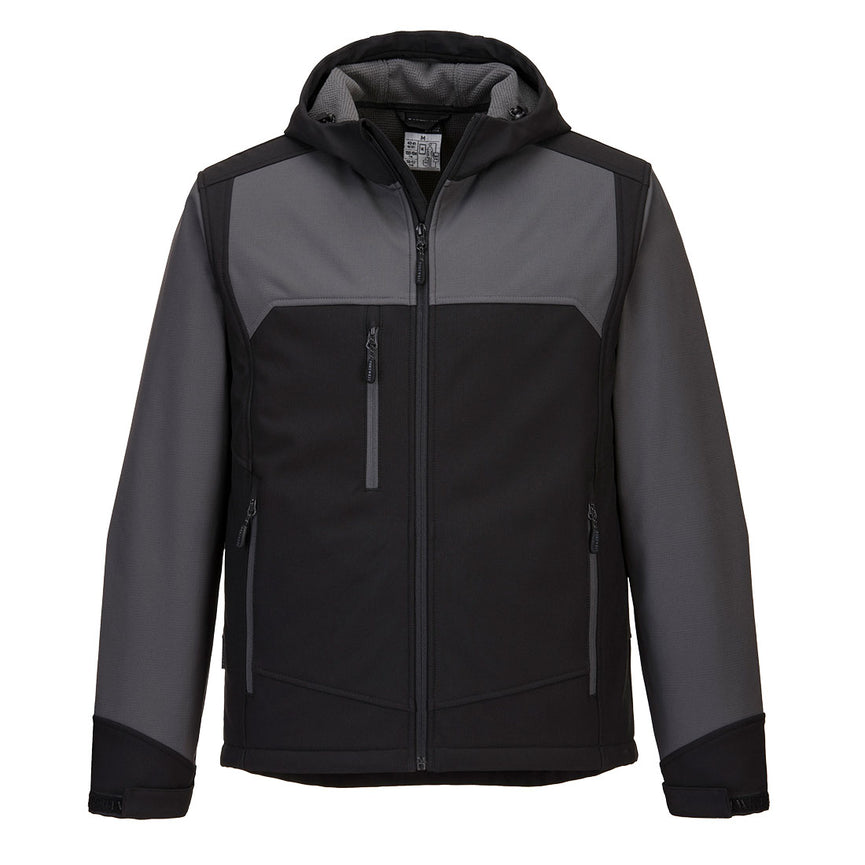 Softshell Portwest con capucha KX3 (3 capas)