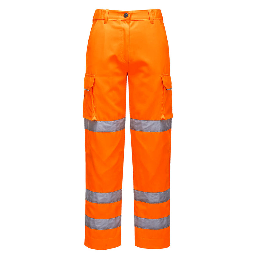 Pantalones Portwest de alta visibilidad para mujer