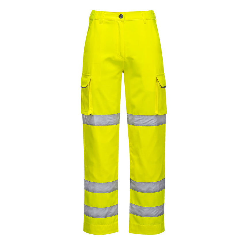 Pantalones Portwest de alta visibilidad para mujer