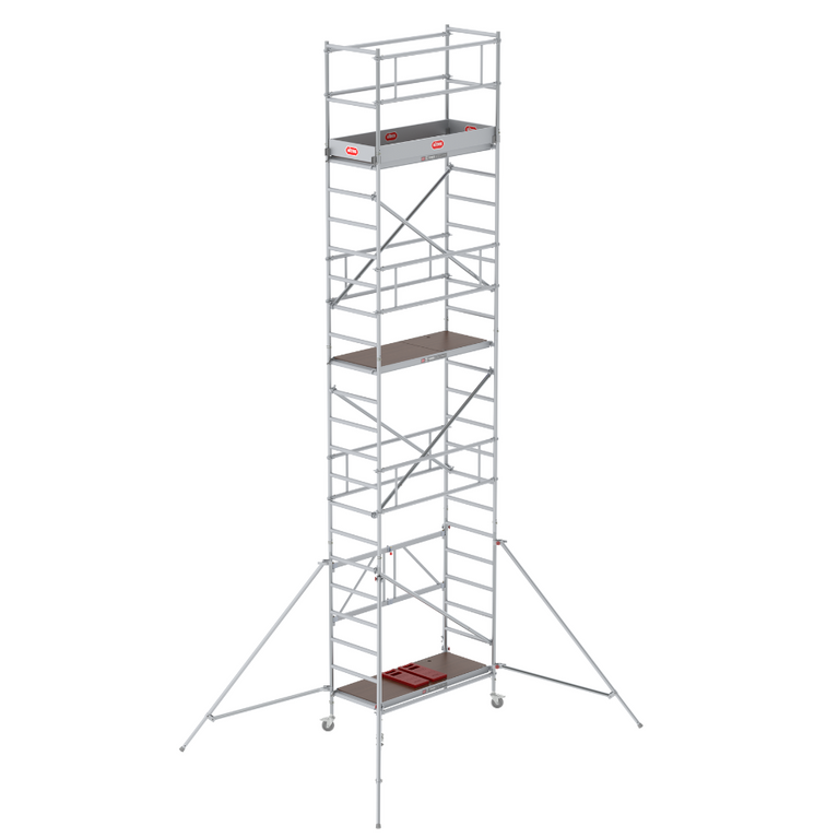 Módulo 4 del Andamio RS Tower 34 de Altrex, permite una configuración total para alcanzar hasta 7,8 metros de altura de trabajo.