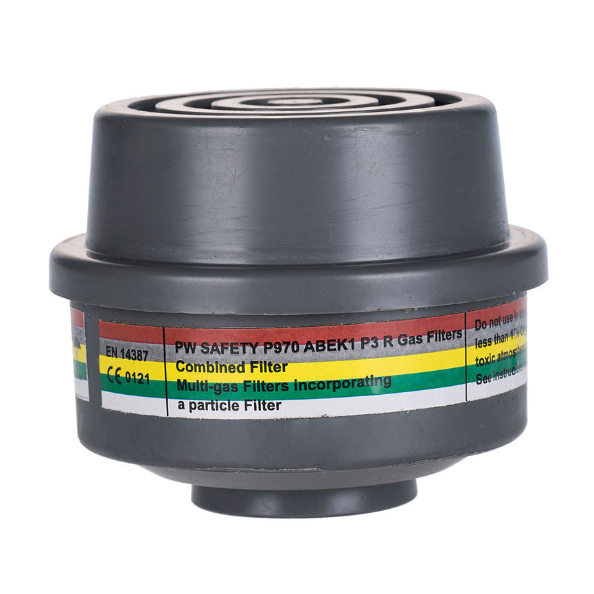 Filtro de combinación ABEK1P3 con conexión de rosca especial (pack 4)