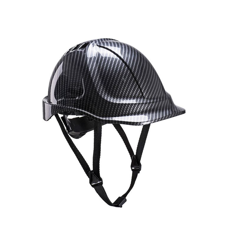 Casco Endurance con aspecto de fibra de carbono