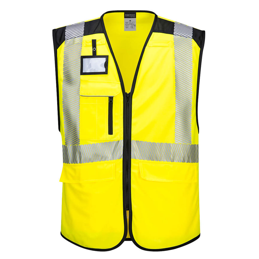 Chaleco Portwest PW3 Executive de alta visibilidad