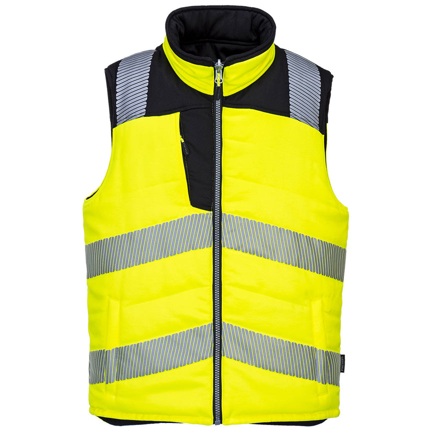 Chaleco Portwest de calor reversible PW3 de alta visibilidad