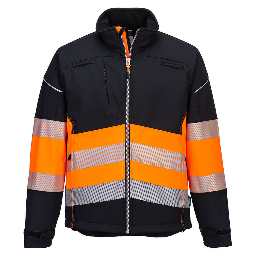 Softshell Portwest PW3 de alta visibilidad