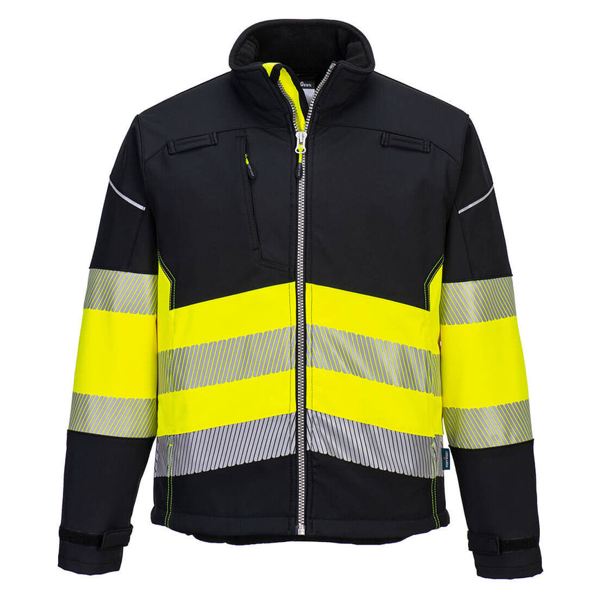 Softshell Portwest PW3 de alta visibilidad
