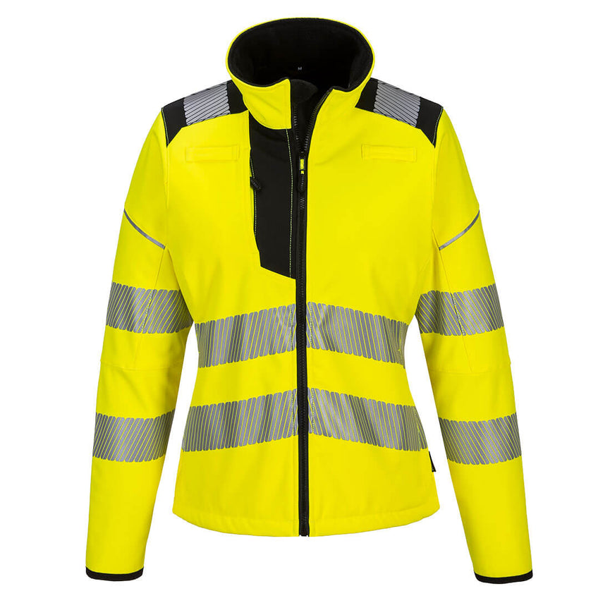 Softshell Portwest de alta visibilidad PW3 para mujer