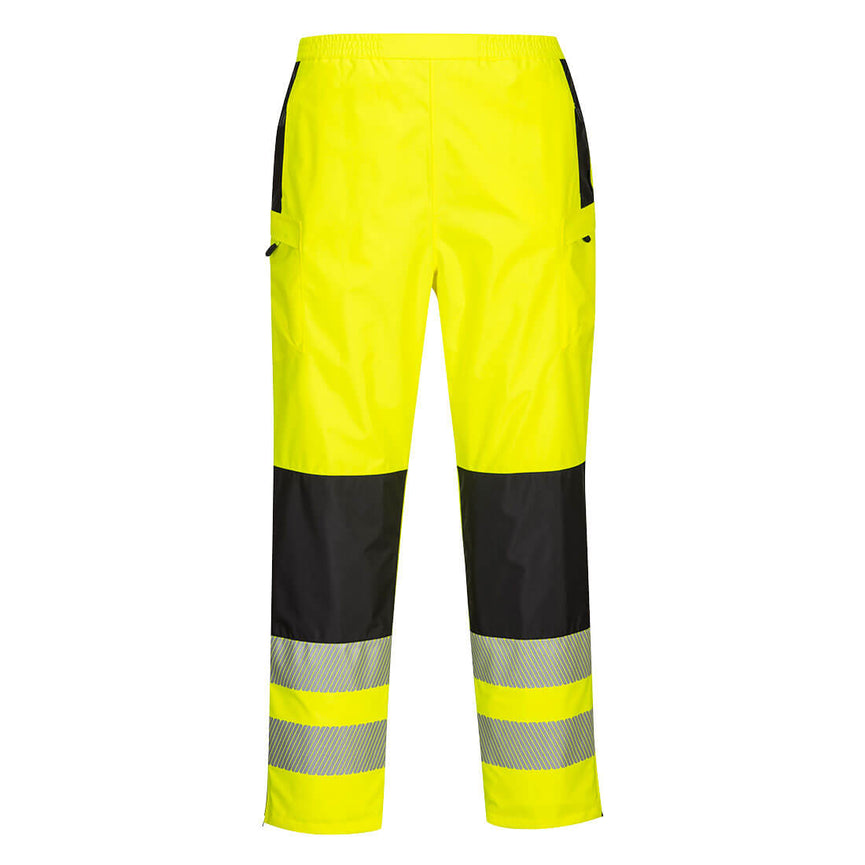 Pantalón Portwest para lluvia PW3 de alta visibilidad para mujer