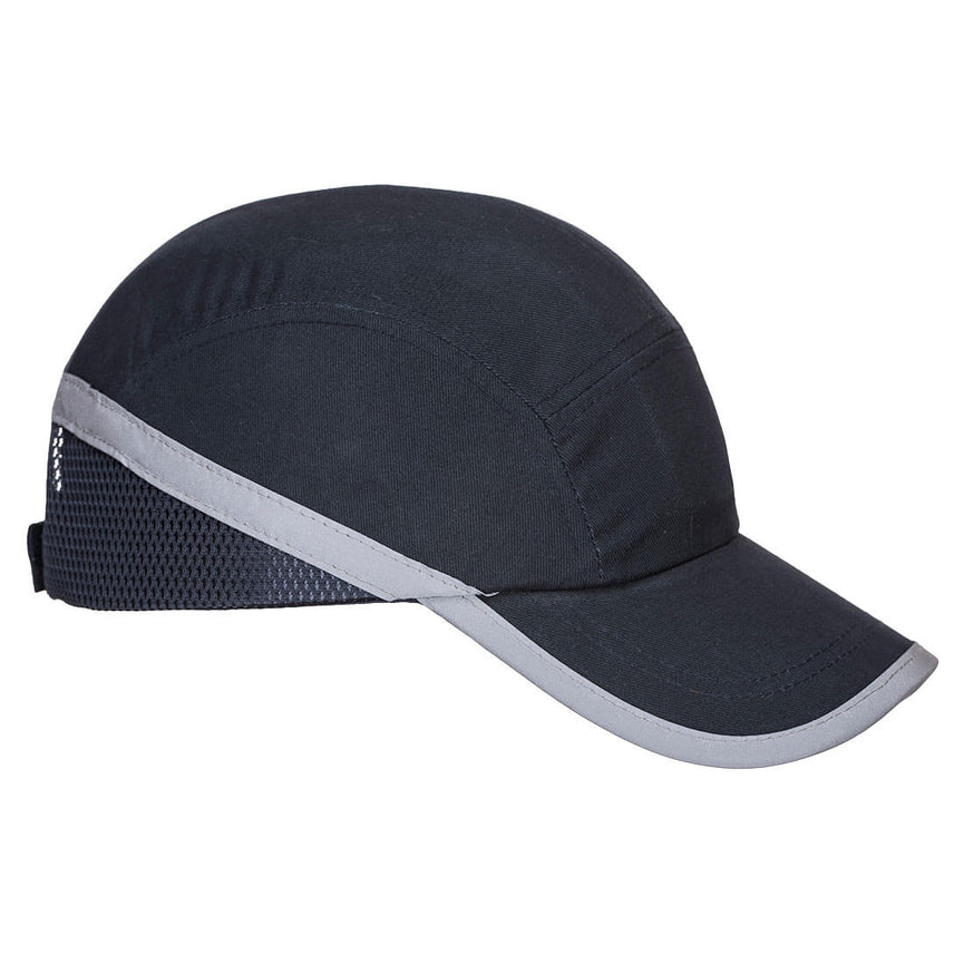 Gorra Portwest contra golpes con visera larga