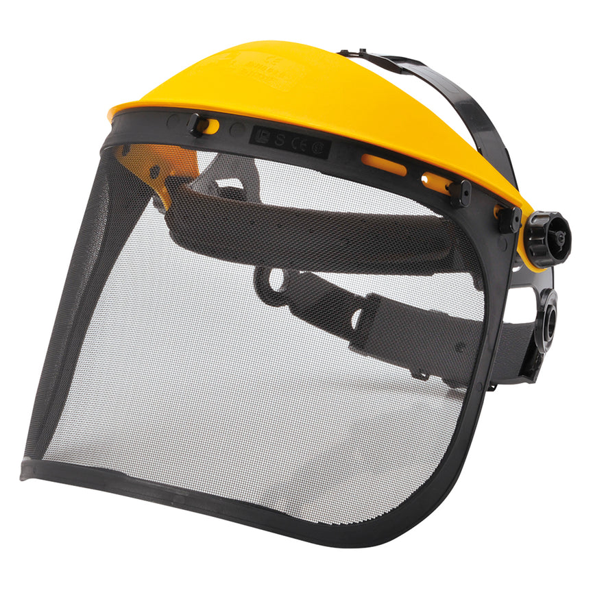 Frontal con visor de malla