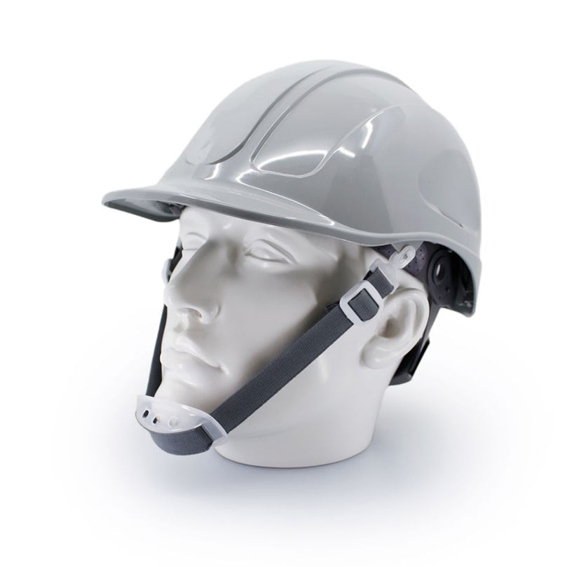 Casco VOLTOR Carraca ABS Blanco – Protección de Alta Resistencia para Trabajos Exigentes-Protexton