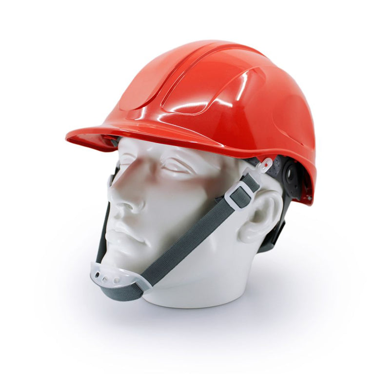 Casco VOLTOR Carraca ABS Blanco – Protección de Alta Resistencia para Trabajos Exigentes-Protexton