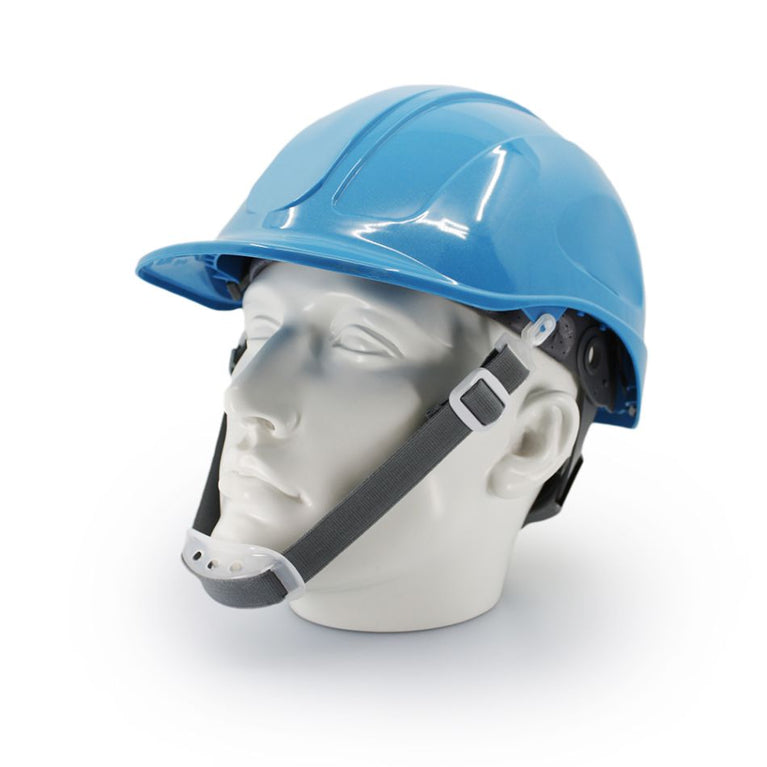 Casco VOLTOR Carraca ABS Blanco – Protección de Alta Resistencia para Trabajos Exigentes-Protexton