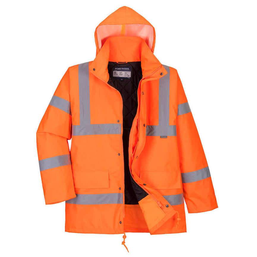 Chaqueta Portwest de alta visibilidad transpirable Winter Traffic