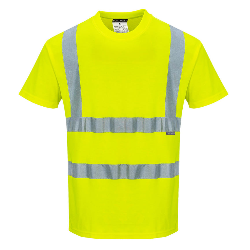 Camiseta Portwest Cotton Comfort de manga corta