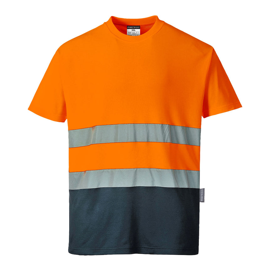 Camiseta Portwest de alta visibilidad Cotton Comfort