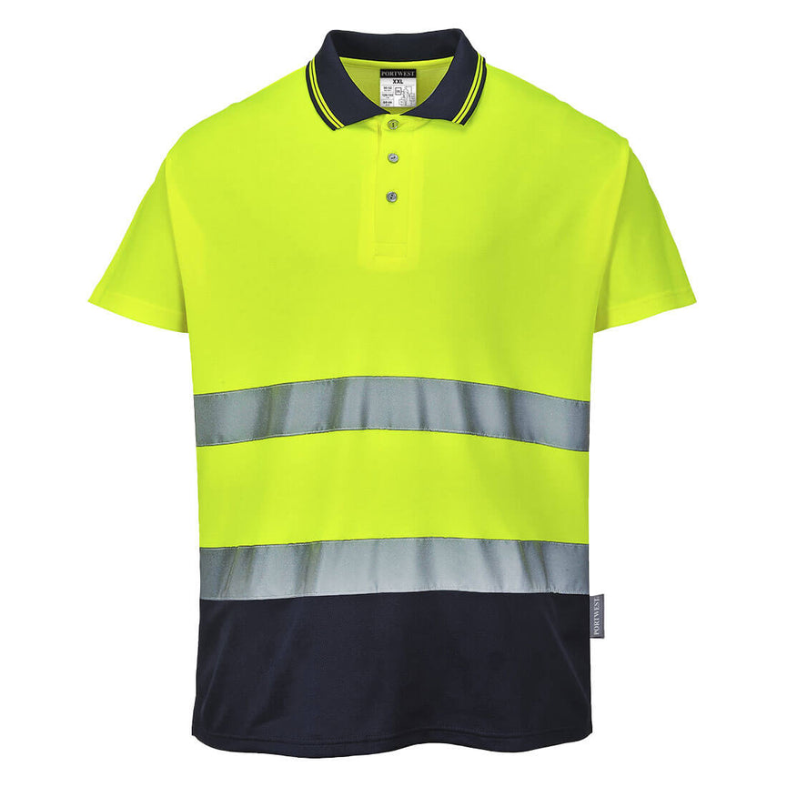 Polo bicolor Cotton Comfort