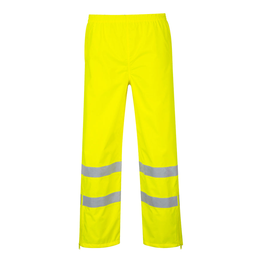 Pantalones Portwest de alta visibilidad transpirables Rain