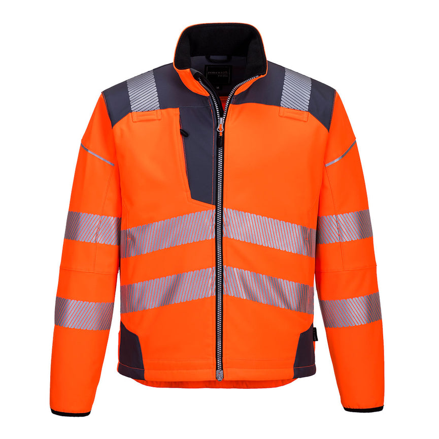 Softshell Portwest de alta visibilidad PW3