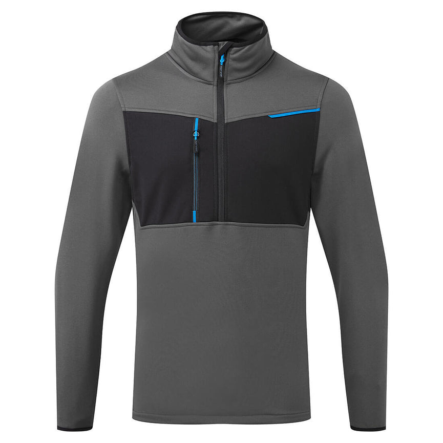 Forro polar técnico WX3 Half Zip Tech con media cremallera Portwest