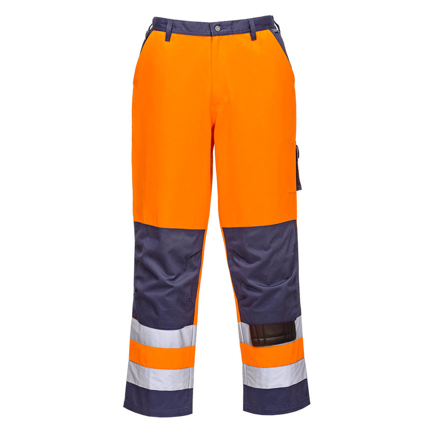 Pantalones Portwest bicolor de alta visibilidad Lyon